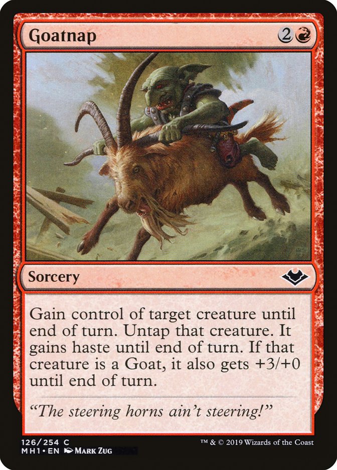 Goatnap [Modern Horizons] | Dragon's Lair Comics and Fantasy Houston TX
