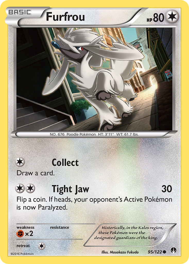 Furfrou (95/122) [XY: BREAKpoint] | Dragon's Lair Comics and Fantasy Houston TX