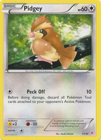 Pidgey (11/30) [XY: Trainer Kit 1 - Wigglytuff] | Dragon's Lair Comics and Fantasy Houston TX
