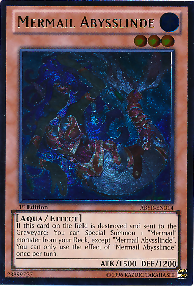 Mermail Abysslinde (UTR) [ABYR-EN014] Ultimate Rare | Dragon's Lair Comics and Fantasy Houston TX