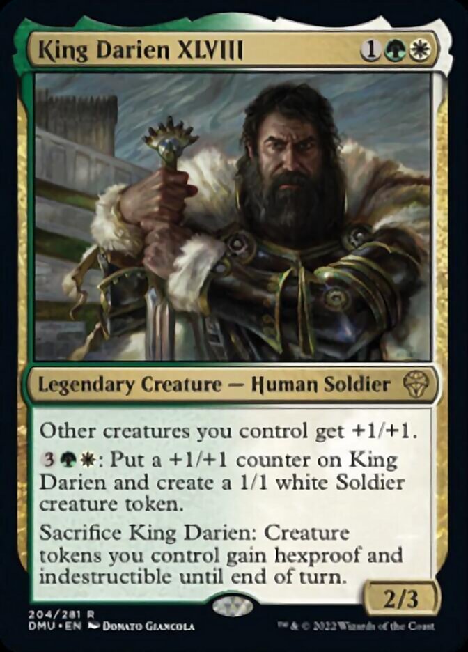 King Darien XLVIII [Dominaria United] | Dragon's Lair Comics and Fantasy Houston TX