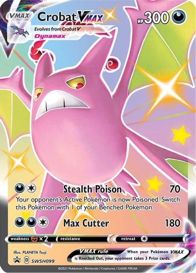 Crobat Vmax (shiny) | Odin's Place