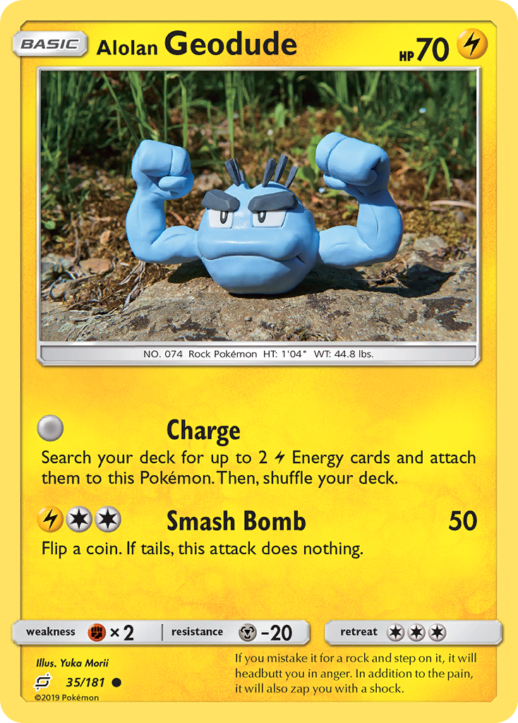 Alolan Geodude (35/181) [Sun & Moon: Team Up] | Dragon's Lair Comics and Fantasy Houston TX