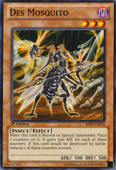 Des Mosquito [BP02-EN076] Mosaic Rare | Dragon's Lair Comics and Fantasy Houston TX