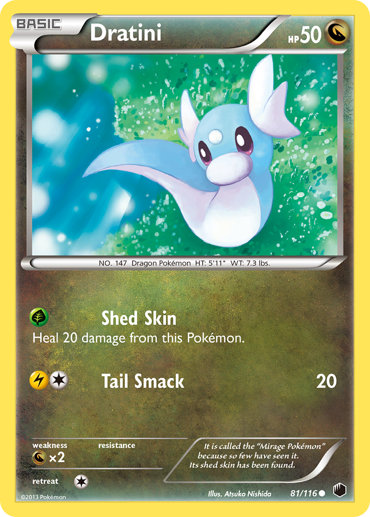 Dratini (81/116) [Black & White: Plasma Freeze] | Dragon's Lair Comics and Fantasy Houston TX