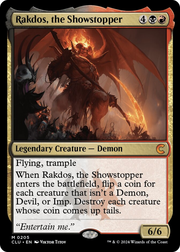 Rakdos, the Showstopper [Ravnica: Clue Edition] | Dragon's Lair Comics and Fantasy Houston TX