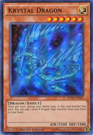 Krystal Dragon [MVP1-ENSE2] Ultra Rare | Dragon's Lair Comics and Fantasy Houston TX