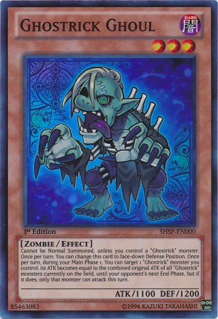 Ghostrick Ghoul [SHSP-EN000] Super Rare | Dragon's Lair Comics and Fantasy Houston TX