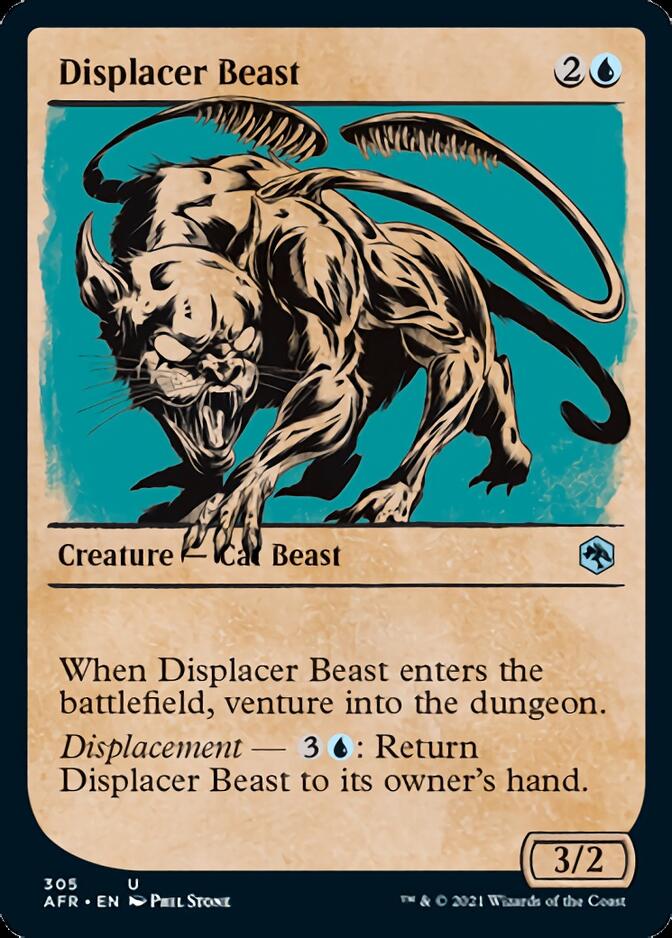 Displacer Beast (Showcase) [Dungeons & Dragons: Adventures in the Forgotten Realms] | Dragon's Lair Comics and Fantasy Houston TX