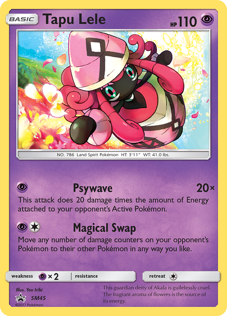 Tapu Lele (SM45) [Sun & Moon: Black Star Promos] | Dragon's Lair Comics and Fantasy Houston TX