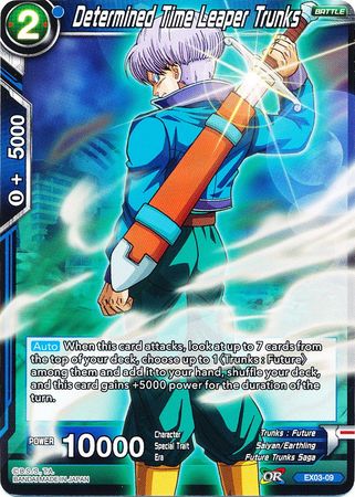 Determined Time Leaper Trunks (EX03-09) [Ultimate Box] | Dragon's Lair Comics and Fantasy Houston TX