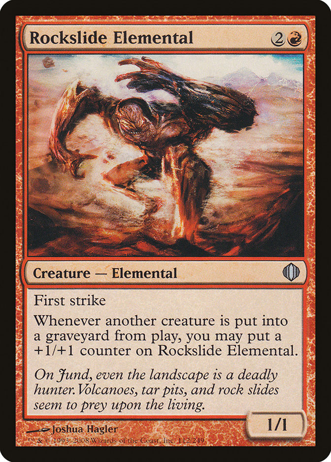 Rockslide Elemental [Shards of Alara] | Dragon's Lair Comics and Fantasy Houston TX