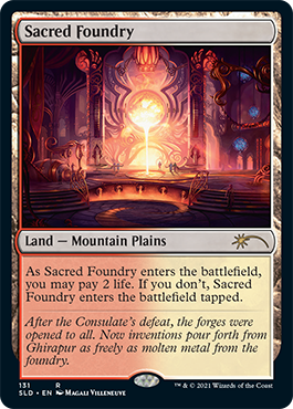 Sacred Foundry [Secret Lair Drop Series] | Dragon's Lair Comics and Fantasy Houston TX