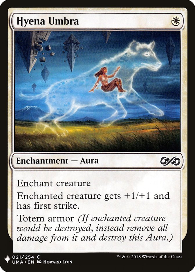 Hyena Umbra [Mystery Booster] | Dragon's Lair Comics and Fantasy Houston TX