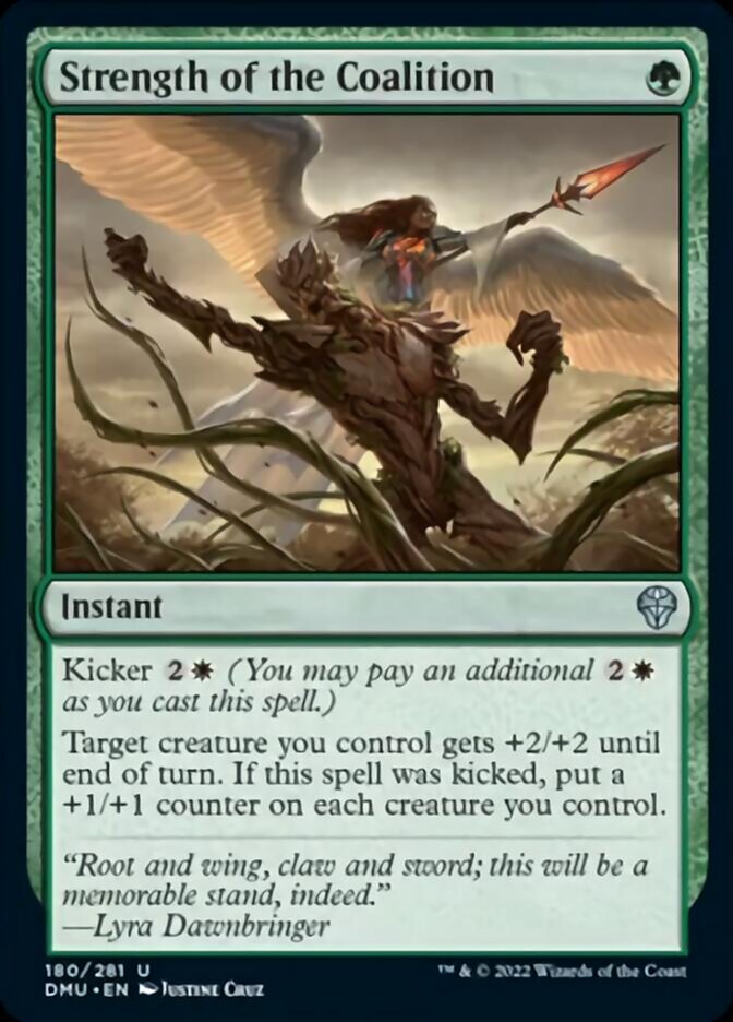 Strength of the Coalition [Dominaria United] | Dragon's Lair Comics and Fantasy Houston TX