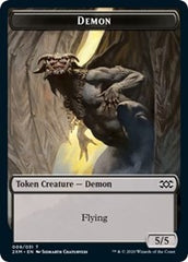 Demon // Germ Double-Sided Token [Double Masters Tokens] | Dragon's Lair Comics and Fantasy Houston TX
