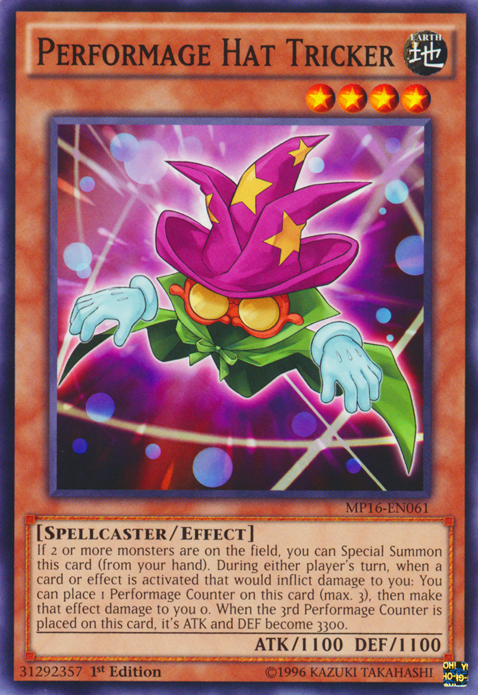 Performage Hat Tricker [MP16-EN061] Common | Dragon's Lair Comics and Fantasy Houston TX
