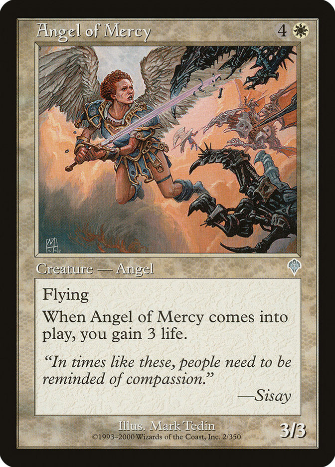 Angel of Mercy [Invasion] | Dragon's Lair Comics and Fantasy Houston TX