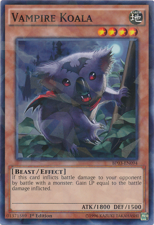 Vampire Koala [BP03-EN094] Shatterfoil Rare | Dragon's Lair Comics and Fantasy Houston TX