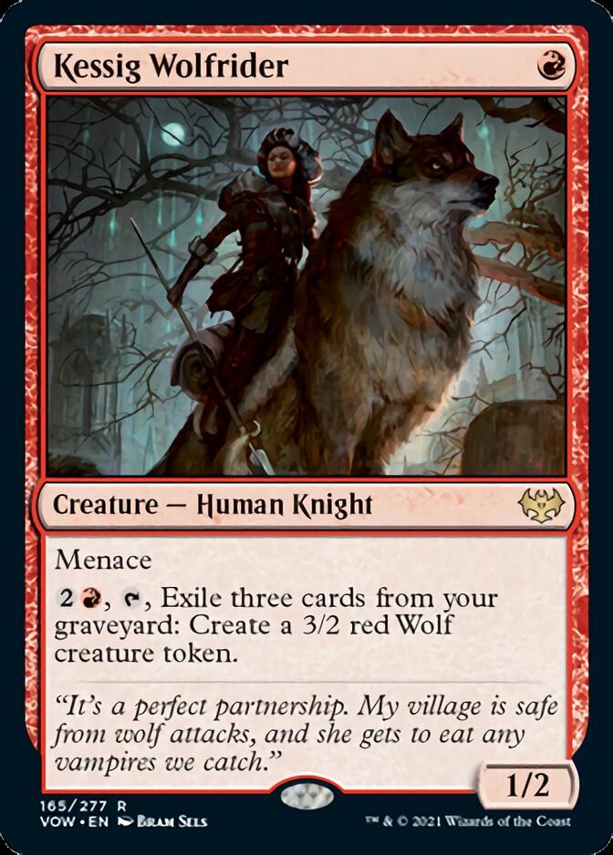 Kessig Wolfrider [Innistrad: Crimson Vow] | Dragon's Lair Comics and Fantasy Houston TX