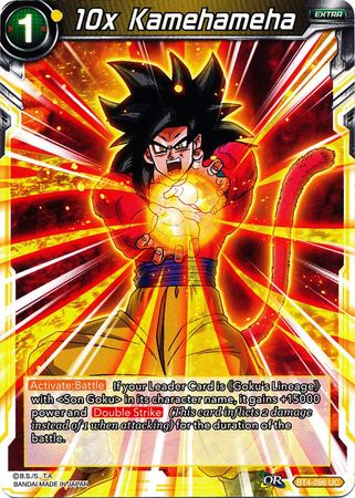 10x Kamehameha (BT4-096) [Colossal Warfare] | Dragon's Lair Comics and Fantasy Houston TX