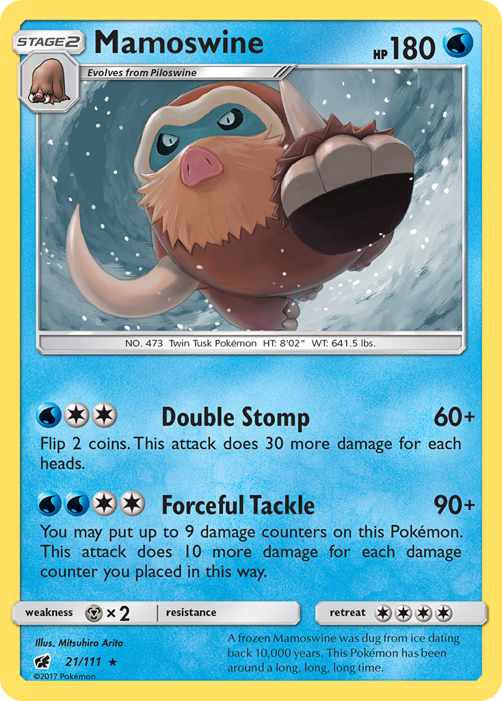 Mamoswine (21/111) [Sun & Moon: Crimson Invasion] | Dragon's Lair Comics and Fantasy Houston TX