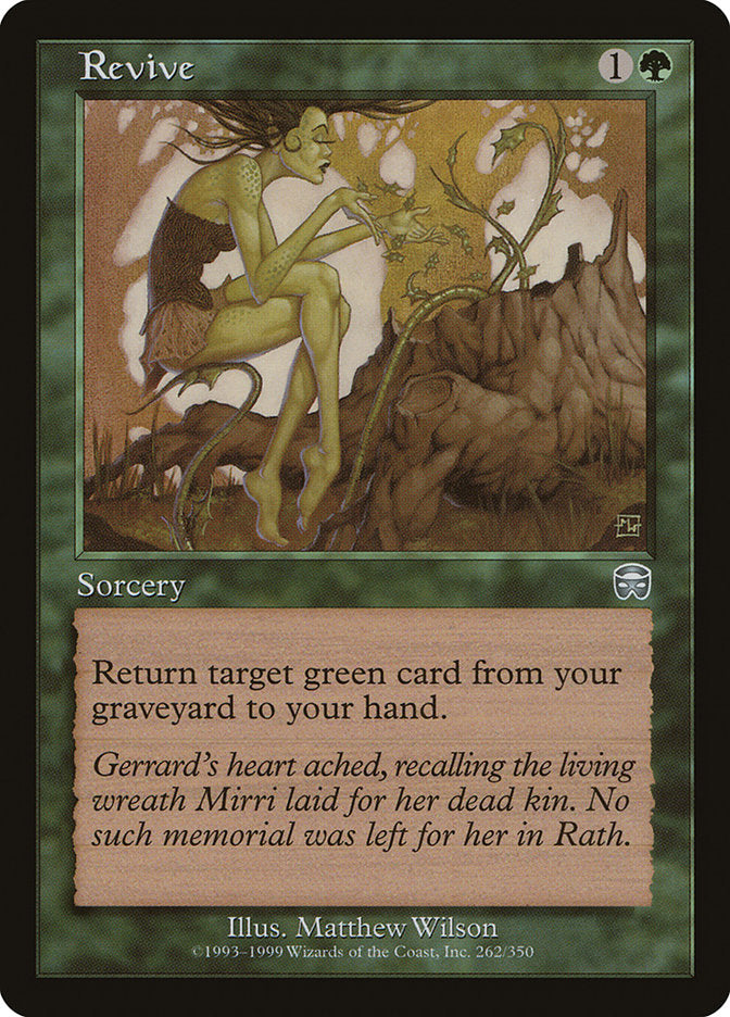 Revive [Mercadian Masques] | Dragon's Lair Comics and Fantasy Houston TX