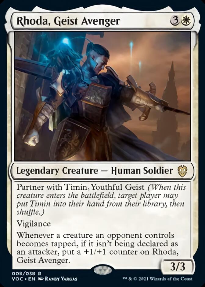 Rhoda, Geist Avenger [Innistrad: Crimson Vow Commander] | Dragon's Lair Comics and Fantasy Houston TX