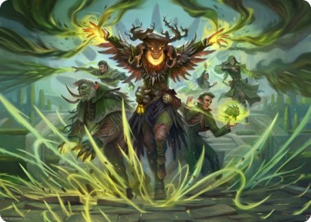 Witherbloom Command Art Card [Strixhaven: School of Mages Art Series] | Dragon's Lair Comics and Fantasy Houston TX