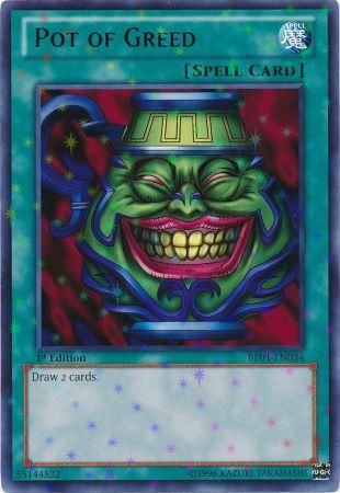 Pot of Greed [BP01-EN034] Starfoil Rare | Dragon's Lair Comics and Fantasy Houston TX