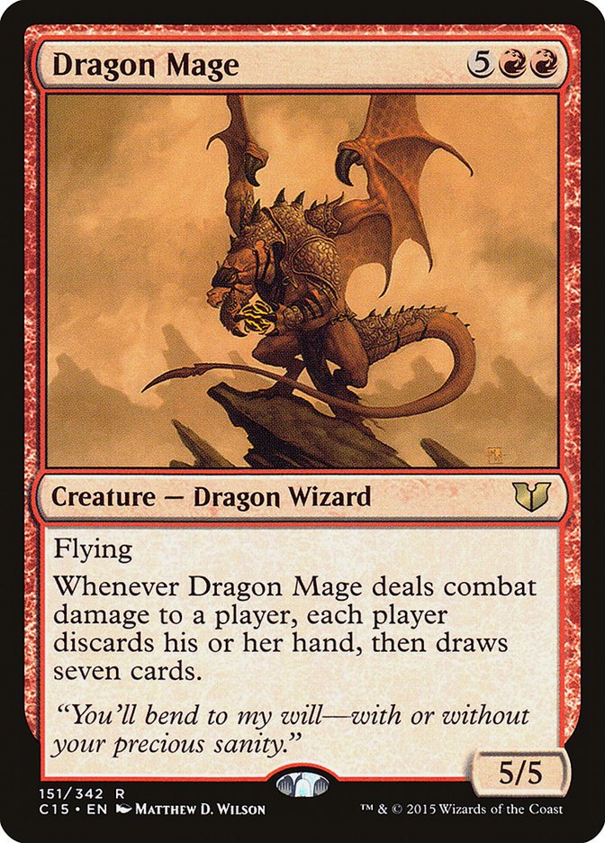Dragon Mage [Commander 2015] | Dragon's Lair Comics and Fantasy Houston TX