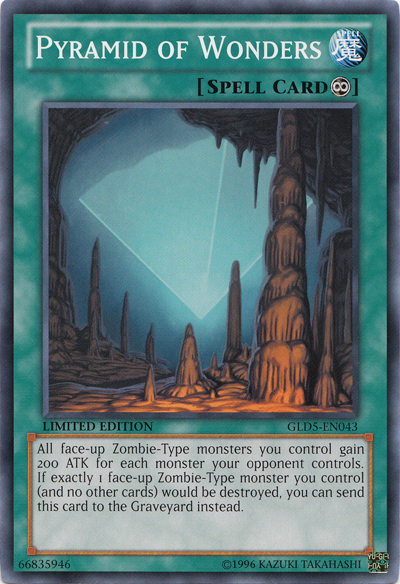 Pyramid of Wonders [GLD5-EN043] Common | Dragon's Lair Comics and Fantasy Houston TX