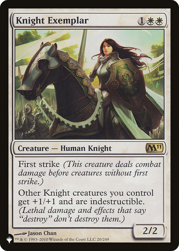 Knight Exemplar (Magic 2011) [The List] | Dragon's Lair Comics and Fantasy Houston TX