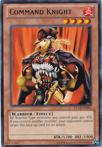 Command Knight (Blue) [DL14-EN002] Rare | Dragon's Lair Comics and Fantasy Houston TX