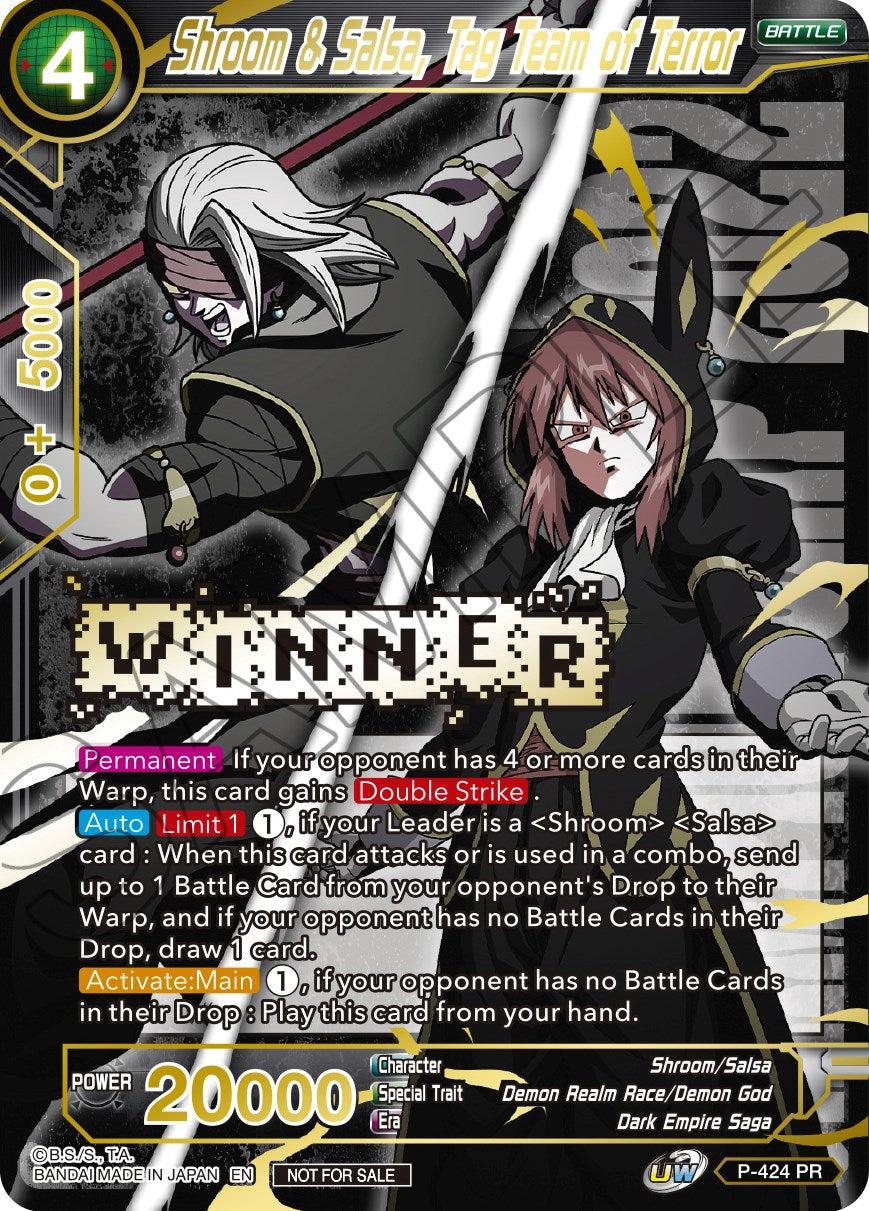Shroom & Salsa, Tag Team of Terror (Championship Pack 2022 Vol.2) (Winner Gold Stamped) (P-424) [Promotion Cards] | Odin's Place