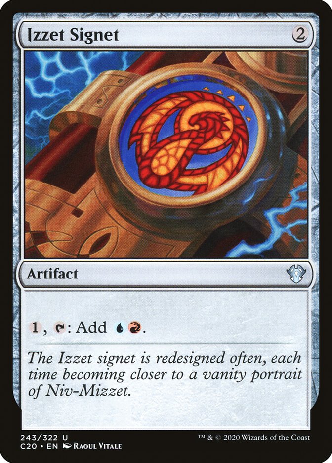 Izzet Signet [Commander 2020] | Dragon's Lair Comics and Fantasy Houston TX