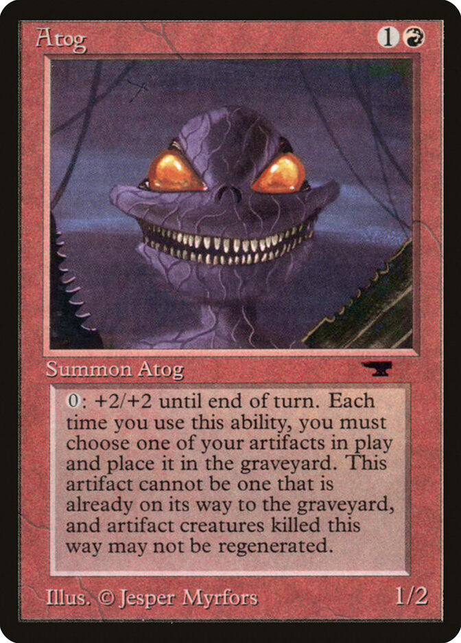 Atog (Misprinted) [Antiquities] | Dragon's Lair Comics and Fantasy Houston TX