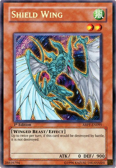 Shield Wing [ABPF-EN095] Secret Rare | Dragon's Lair Comics and Fantasy Houston TX