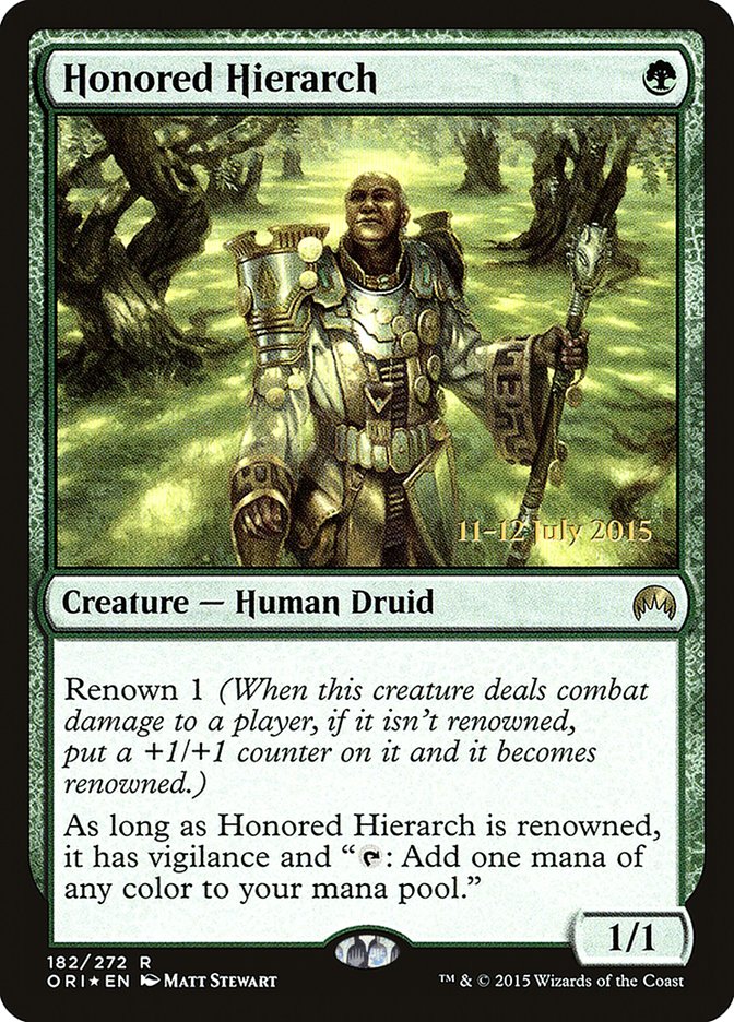 Honored Hierarch [Magic Origins Prerelease Promos] | Dragon's Lair Comics and Fantasy Houston TX