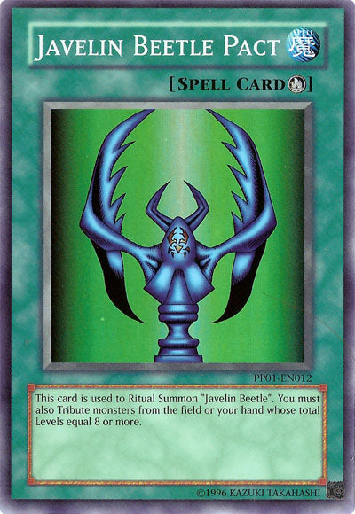 Javelin Beetle Pact [PP01-EN012] Super Rare | Dragon's Lair Comics and Fantasy Houston TX