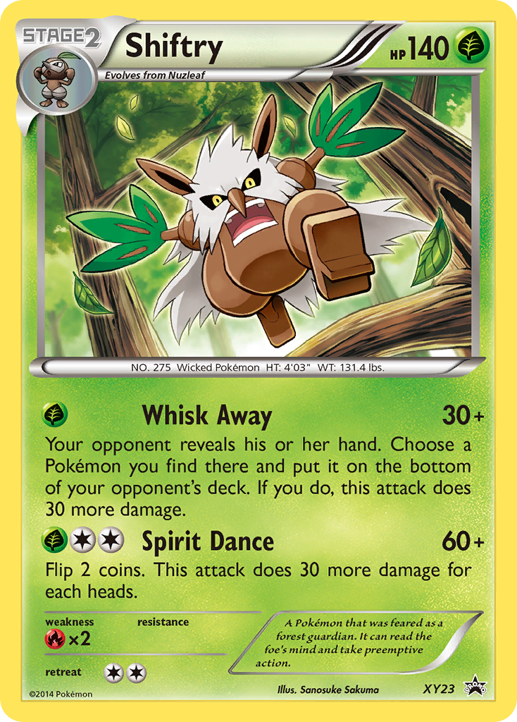 Shiftry (XY23) [XY: Black Star Promos] | Dragon's Lair Comics and Fantasy Houston TX