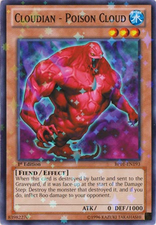 Cloudian - Poison Cloud [BP01-EN193] Starfoil Rare | Dragon's Lair Comics and Fantasy Houston TX