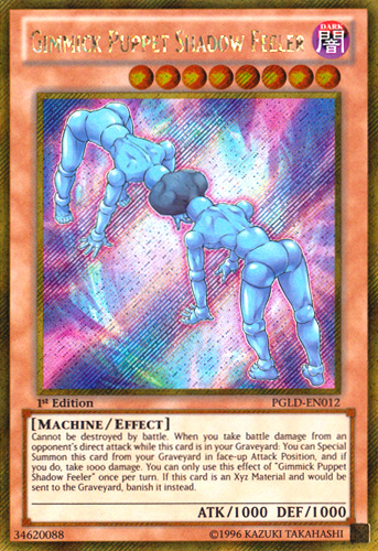 Gimmick Puppet Shadow Feeler [PGLD-EN012] Gold Secret Rare | Dragon's Lair Comics and Fantasy Houston TX