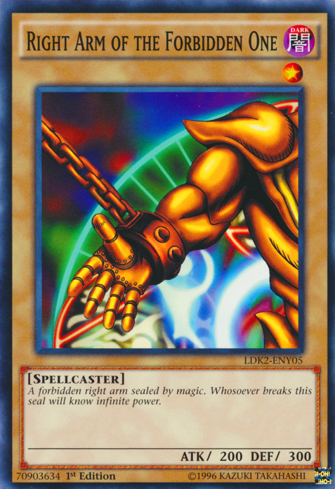 Right Arm of the Forbidden One [LDK2-ENY05] Common | Dragon's Lair Comics and Fantasy Houston TX
