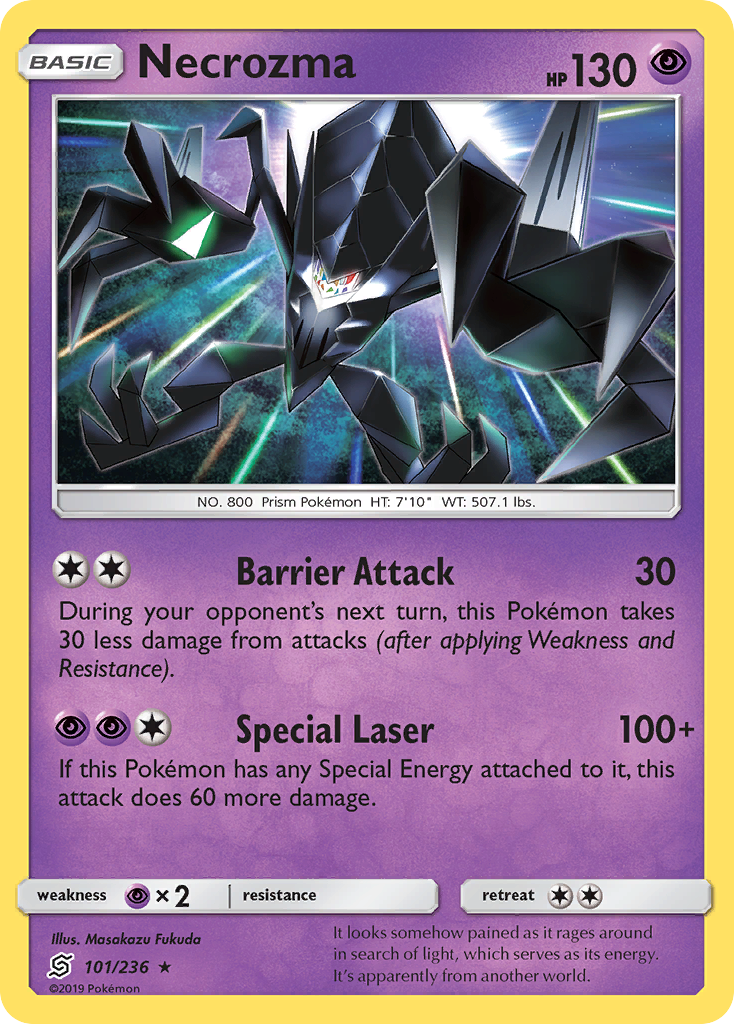 Necrozma (101/236) [Sun & Moon: Unified Minds] | Dragon's Lair Comics and Fantasy Houston TX