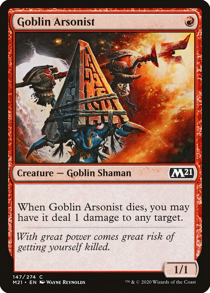 Goblin Arsonist [Core Set 2021] | Dragon's Lair Comics and Fantasy Houston TX