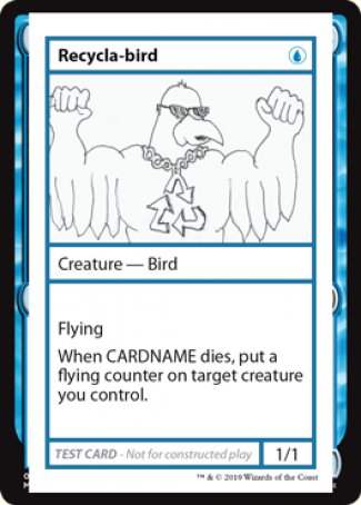 Recycla-bird (2021 Edition) [Mystery Booster Playtest Cards] | Dragon's Lair Comics and Fantasy Houston TX