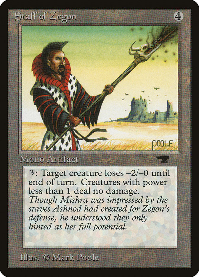 Staff of Zegon [Antiquities] | Dragon's Lair Comics and Fantasy Houston TX
