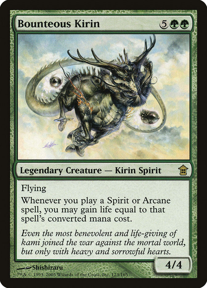 Bounteous Kirin [Saviors of Kamigawa] | Dragon's Lair Comics and Fantasy Houston TX