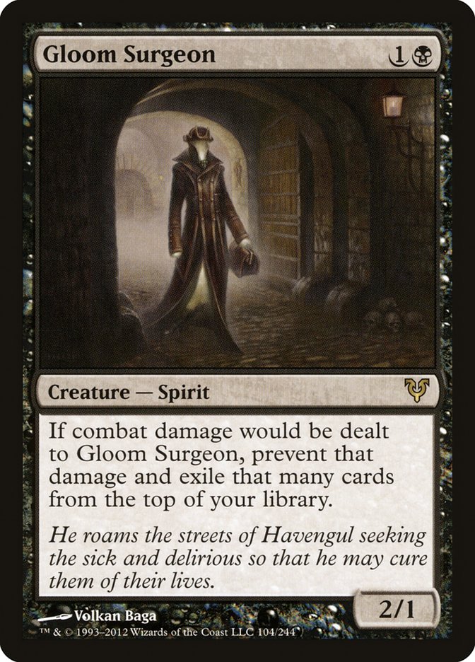 Gloom Surgeon [Avacyn Restored] | Dragon's Lair Comics and Fantasy Houston TX